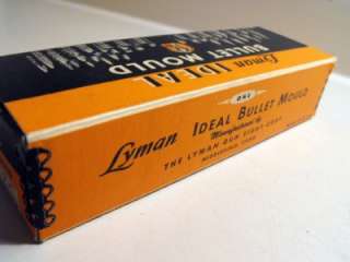 Vintage Lyman Double Cavity Bullet Mold/Mould w Handles + Orig Box 