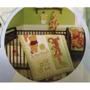   Baby Crib Bedding Set Set Quilt Bumper Sheet Dust Ruffle: Toys & Games