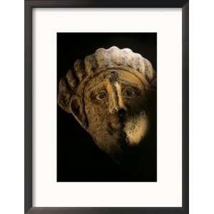 Style Stucco Mask, Bahariya Oasis, Valley of the Golden Mummies, Egypt 