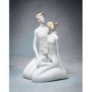  Family Bonding Porcelain Figurine