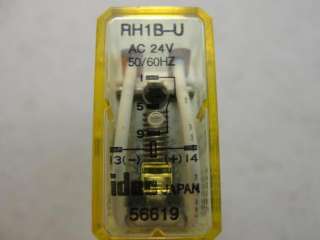 27339 Idec RH1B U Relay AC 24V Coil, 50/60Hz  
