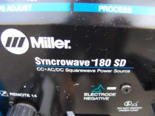 MILLER SYNCROWAVE 180 SD GREAT SHAPE 