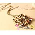 1pcs Fashion Lovely Fairy tale castle Crystal Necklace N365 Free 