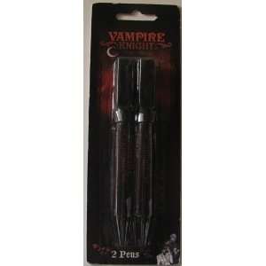  Vampire Knight 2 pack Click Pens Black Ink Office 