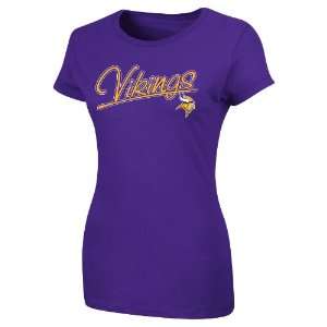  Vikings Franchise Fit Short Sleeve Crew Neck Tee: Sports & Outdoors