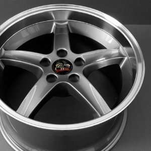   Wheel with Machined Lip Fits Mustang (R)   Gunmetal18x10 Automotive