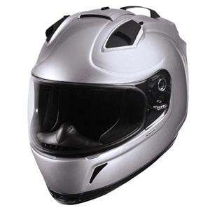  Icon Domain Solid Gloss Helmet   Small/Silver: Automotive