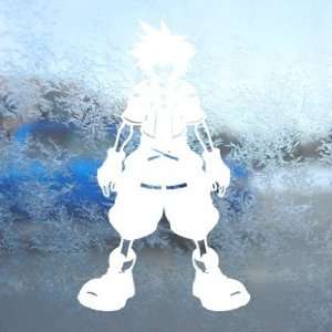  Kingdom Hearts White Decal Sora PS2 Game Window White 