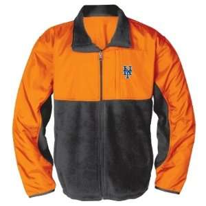   York Mets MLB True Leader 2 Full Zip Fleece Jacket: Sports & Outdoors