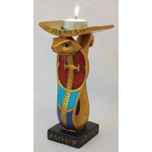 Egyptian Cobra Tealight Holder