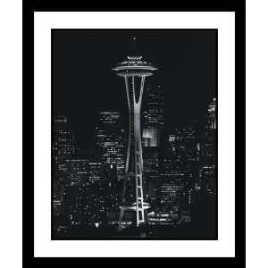  The Space Needle At Night by Jesse Kalisher   Framed 