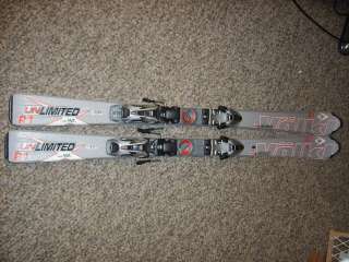 Used Volkl R1 Unlimited Skis 142 cm Demo Bindings Super Nice  