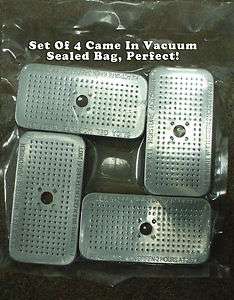 40 Gram Silica Gel Desiccant Aluminum Canisters   4 Pack   Fits 