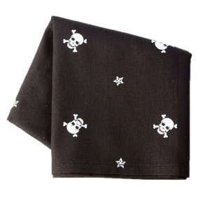   in Linen Black Skull and Crossbones Kitchen Dish Towel: Home & Kitchen