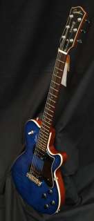 NEW 2012 Godin CORE HB Denim Blue Flame Electric Guitar w/case WOW 