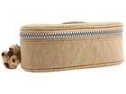 KIPLING ~DUOBOX~ pencil case Lt Camel NWT with Richie the monkey
