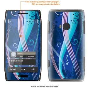   Decal Skin STICKER for Nokia X7 case cover X7 290 Electronics