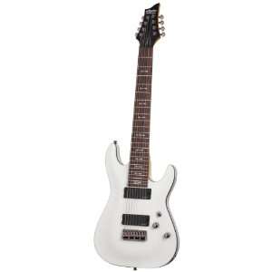   OMEN 8 8 String Electric Guitar, Vintage White Musical Instruments