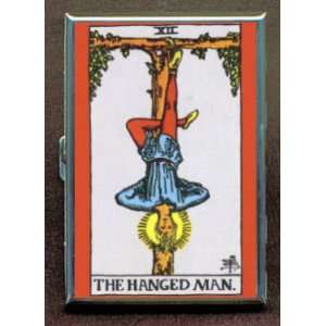 THE HANGED MAN TAROT CARD ID Holder, Cigarette Case or Wallet MADE IN 