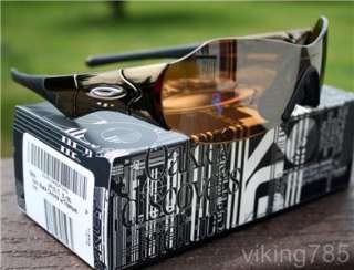 New OAKLEY Zero Mens Sunglasses Black Chrome Titanium Iridium 05 288J 