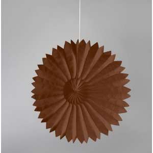  Chocolate Brown Paper Tissue Fans: Health & Personal Care