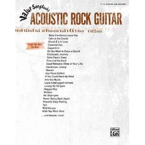   00 35436 Value Songbooks  Acoustic Rock Guitar: Musical Instruments