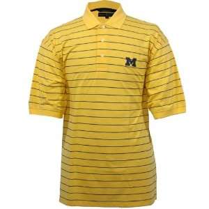 Tommy Hilfiger Michigan Wolverines Maize Polo