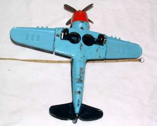 1960s HUBLEY DIECAST METAL AIRPLANE 11 INCHES  