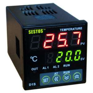 Dual PID SSR Temperature Control Controller 100 220V  