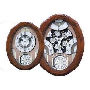  Classic Glory Musical Wall Clock by Rhythm: Home & Kitchen