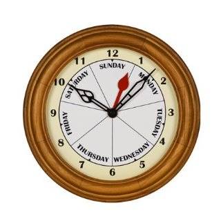 DayClocks Classic Oak Day Clock 