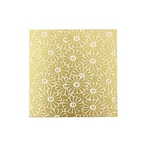  Lillypilly Gold Daisy Anodized Aluminum Sheet 3x3, 22 