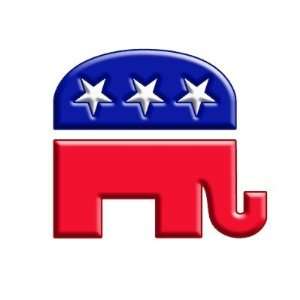  GOP Elephant Logo Sticker Arts, Crafts & Sewing