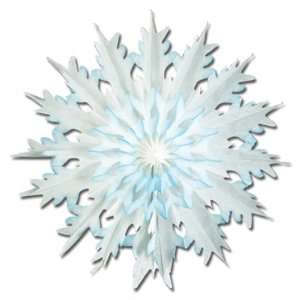  Dip  Dyed Snowflakes Case Pack 168   540429 Patio, Lawn 