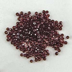  24 2mm Swarovski crystal round 5000 Siam beads: Home 
