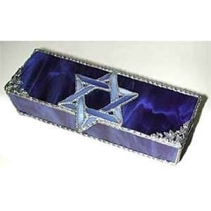   Star of David Decorative Stained Glass Box Design