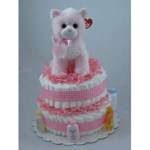  Precious Kitty Diaper Cake: Baby