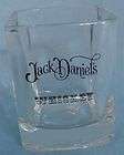 Jack Daniels Whiskey Clear Square Shot Glass Bar Rocks #10259