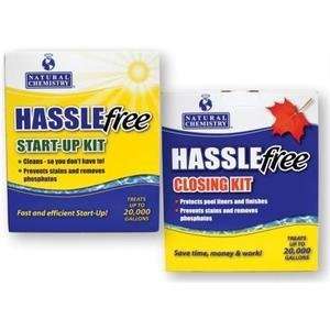  Natural Chemistry HassleFree Start/Close Kit Patio, Lawn 