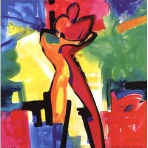    Technicolor Love I   Poster by Alfred Gockel (8x8)