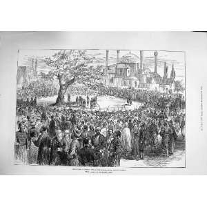 1876 Execution Hassan Bey Seraskierate Constantinople 