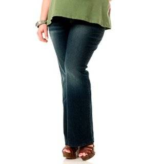   Plus Size Secret Fit Belly(tm) Slim Fit Skinny Boot Maternity Jeans by