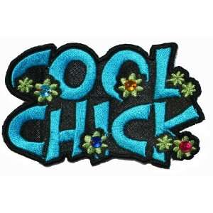  K10 Cool Chick Iron On Applique Patch Wholesale Lot of 25 
