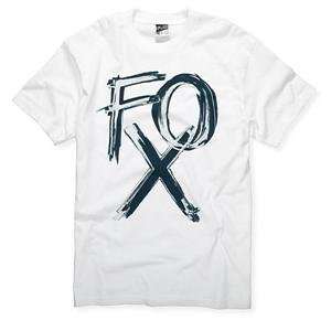  Fox Racing Clubhouse T Shirt   2X Large/White Automotive