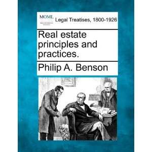  Real estate principles and practices. (9781240128105 