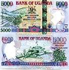 uganda 5000 shillings 2009 p new unc 