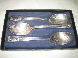 VINTAGE collector Spoons Wm Rogers USA Presidents  
