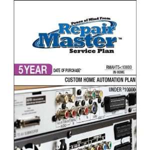  Repair Master 5 Yr Date of Purchase Home Automation Plan 