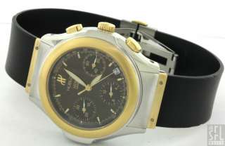 HUBOLT MDM 18K YELLOW GOLD STAINLESS STEEL 1810.2 AUTOMATIC MENS WATCH 