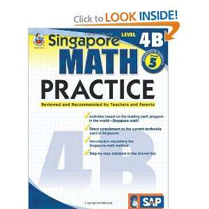  Math Practice, Grade 5 (Singapore Math) (9780768240047 